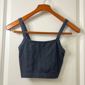 Summer Black Crop Top